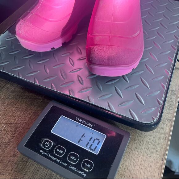 Kamik Waterproof Snow Rain Boots Pink Size 11 Insulated Adjustable Outdoor Play - Picture 10 of 10